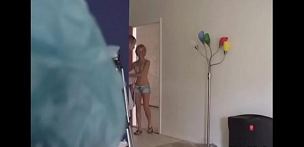  Horny legal age teenager slut gets filmed fucking her hung paramour